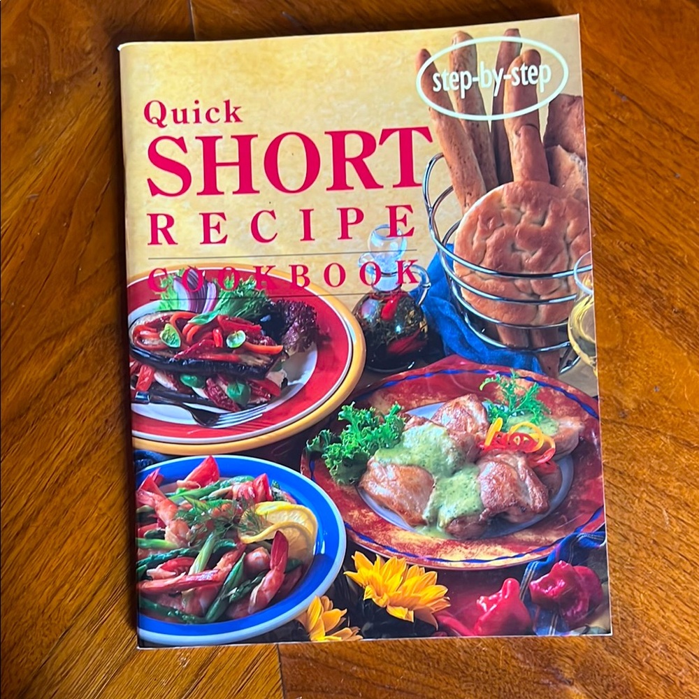 Quick short recipe cookbook.